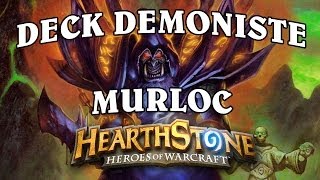 HearthStone  présentation dun Deck Murloc avec Xari  Idéal pour rusher rang 15 rapidement [upl. by Ellehcer]