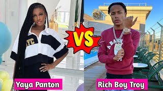 Rich Boy Troy vs Yaya Panton Lifestyle Comparison 2024 [upl. by Prisca99]