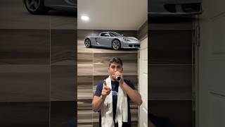 PORSCHE CARRERA GT SOUND WITH TOILET PAPER TOLL 😂🏎️ [upl. by Bernardo]