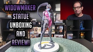 Overwatch Widowmaker Statue Unboxing and Review [upl. by Aropizt955]