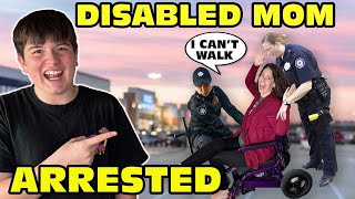 Kid Temper Tantrum Gets Disabled Mom Arrested Original [upl. by Ayrb862]