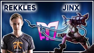 Rekkles  JinxJanna vs VayneNami «Beast» Ranked Gameplay [upl. by Zenger]