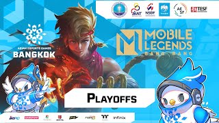 🔴 BAHASA INDONESIA Live  Asian Esports Games 2024  Womens Team MLBB  Day 2  Playoffs [upl. by Asserak432]