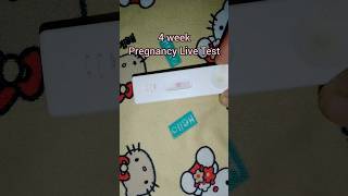 Live Pregnancy test Positive🥹🤰motivation kit baby shorts [upl. by Hannavahs]