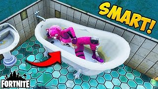 5000000 IQ HIDING SPOT  Fortnite Funny Fails and WTF Moments 126 Daily Moments [upl. by Ereveneug]