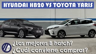 Hyundai HB20 Platinum vs Toyota Yaris S  ¿Cuál conviene comprar  Precios equipamiento motores [upl. by Aidnyl]