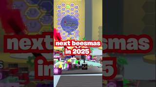 is THIS beesmas getting extended Next beesmas in 2025 after this one 😔Bee Swarm Simulator roblox [upl. by Liuqnoj]