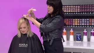 Color Service HighLift Blonde Hair Color by Kadus Professional [upl. by Hbaruas224]