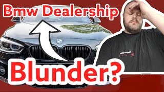 Bmw dealership blunder Incompetence [upl. by Preiser]