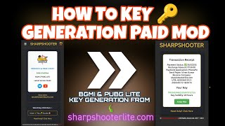 HOW TO SHARPSHOOTERLITECOM PAID MOD KEY 🔑 GENERATION ✅ [upl. by Rtoip]