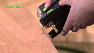 Splintervrij zagen met de Festool decoupeerzaag PS 420  Festool Quick Guide [upl. by Etheline305]