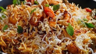 VEG DUM BIRYANI Quick And Easy HYDERABADI VEG DUM BIRYANI Tarkari ki biryani fairykitchen [upl. by Tice]