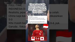 Menang kalah Sudah biasa dalam pertandingan semangat Timnas Indonesia reels timnasindonesia [upl. by Anali]