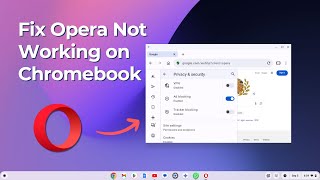 How to Fix Opera Not Working on Chromebook [upl. by Madeline]