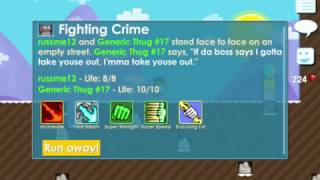 GROWTOPIAHOW TO DEFEAT VILLAIN GENERIC THUG 17 EASY N FAST [upl. by Anerual605]