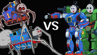 Monster Trains Money Extortion  Trains Robots animation soloanimation [upl. by Uyr495]