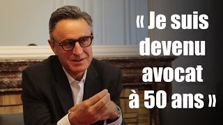 quotJe suis devenu avocat à 50 ansquot [upl. by Enitsuga]