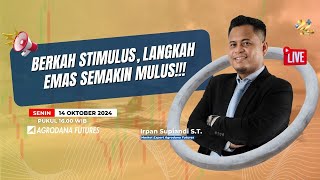 🔴LIVE Berkah Stimulus langkah emas semakin mulusMarket Outlook 14 Oktober 2024 [upl. by Liu]