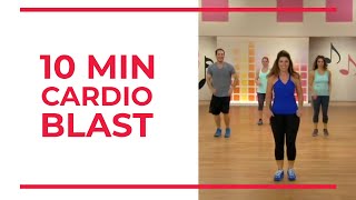 10 Minute CARDIO BLAST  At Home Workouts [upl. by Rusty]