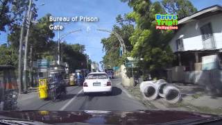 Drive Trip  New Bilibid Prison NBP Compound  Philippines [upl. by Diandre]