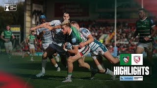 Highlights Leicester Tigers v Gloucester Rugby  Gallagher Premiership 2425 Round 5 [upl. by Leachim]