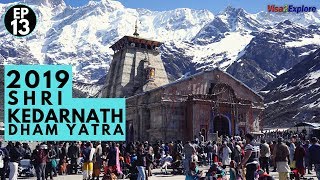 Kedarnath Yatra ಭಾಗ1  Trekking  Snow Fall  Kedarnath Kannada Vlog [upl. by Jarus]