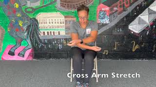 Seated Cross Arm Stretch [upl. by Noremak]