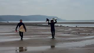 Small swell Widemouth Bay [upl. by Farrica]