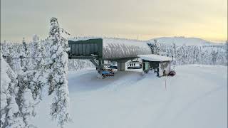 Levi Glacier timelapse 2022  Levi Finland [upl. by Nonnaer]