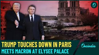 Notre Dame Reopens Trump’s Historic First Visit Abroad After Winning 2024 Elections Meets Macron [upl. by Secrest47]