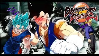 Dragon Ball FighterZ Vegito Blue Special Intros and End Battle Quotes [upl. by Yticilef]