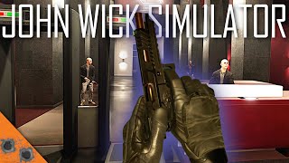 John Wick Simulator VR  Jaw Dropping HalfLife Alyx Mod [upl. by Tlok801]