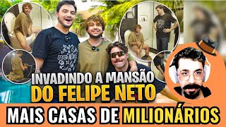 Brino e T3ddy Invadem a MANSÃO DO FELIPE NETO 😲 [upl. by Lovich]