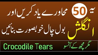 50 Important Idioms in English in Urdu Translation and Explanation [upl. by Alverson686]