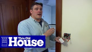 How to Install a Bathroom Fan  Ask This Old House [upl. by Ardenia235]