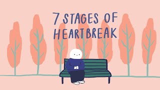 The 7 Stages of Grieving a Heartbreak [upl. by Chaker]