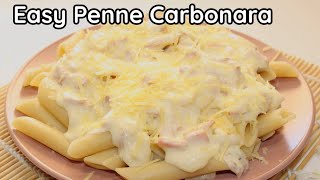 How To Cook Penne Carbonara [upl. by Giacinta38]