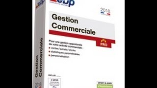 EBP GESTION COMMERCIALE PRO 2017 Echeancier et lettre de relance [upl. by Asilav]