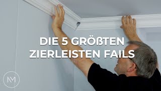 Die 5 größten Zierleisten Fails [upl. by Anissa753]