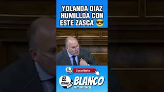 TELLADO HUMILLA A YOLANDA DIAZ POR SU PISAZO shorts migueltellado yolandadíaz vox abascal [upl. by Einwahr]