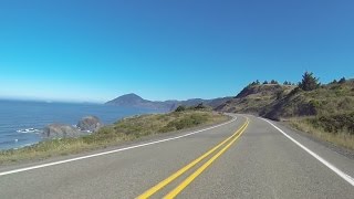 Oregon Coast Motorcycle Ride Gold Beach to Port Orford [upl. by Salis]