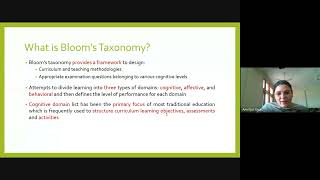 Blooms Taxonomy By Dr Sanjeev Sofat [upl. by Asilehc]