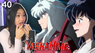 InuYasha and Kagome EXIT the Pearl  YashaHime Season 2 Episode 40 REACTION  Discussion [upl. by Leuqar471]