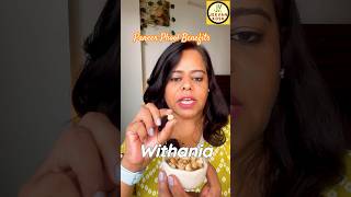 Paneer phool benefits for Diabetes diabetes ayurvedicherbs shortsfeed youtubeshorts [upl. by Yeldnarb]