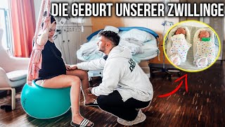 Die Geburt unserer Zwillinge 👶🏻👶🏻❤️ [upl. by Ahtiuqal]