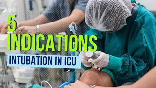 Endotracheal intubation indication amp contraindication in ICU [upl. by Caruso]