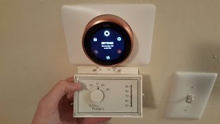 Nest Thermostat Unboxing and Setup 3rd Generation  Latest [upl. by Matta]