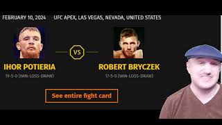 UFC Hermansson vs Pyfer FULL MAIN CARD Predictions and Bets [upl. by Eelannej]