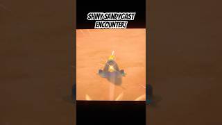 Shiny Sandygast encounter ✨ pokemon shinypokemon gaming [upl. by Ayikat]