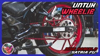 GANTI GEAR GEDE DI FU wheelie machine  BIKE REBUILD  S1  Ep6 [upl. by Zoe920]